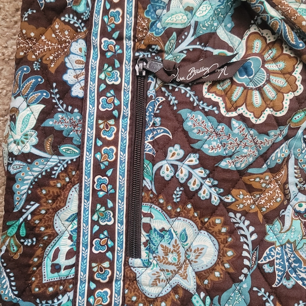 Vera Bradley $120 Java Blue Drawstring Backpack P… - image 4